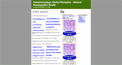 Desktop Screenshot of herbalremedygi.com